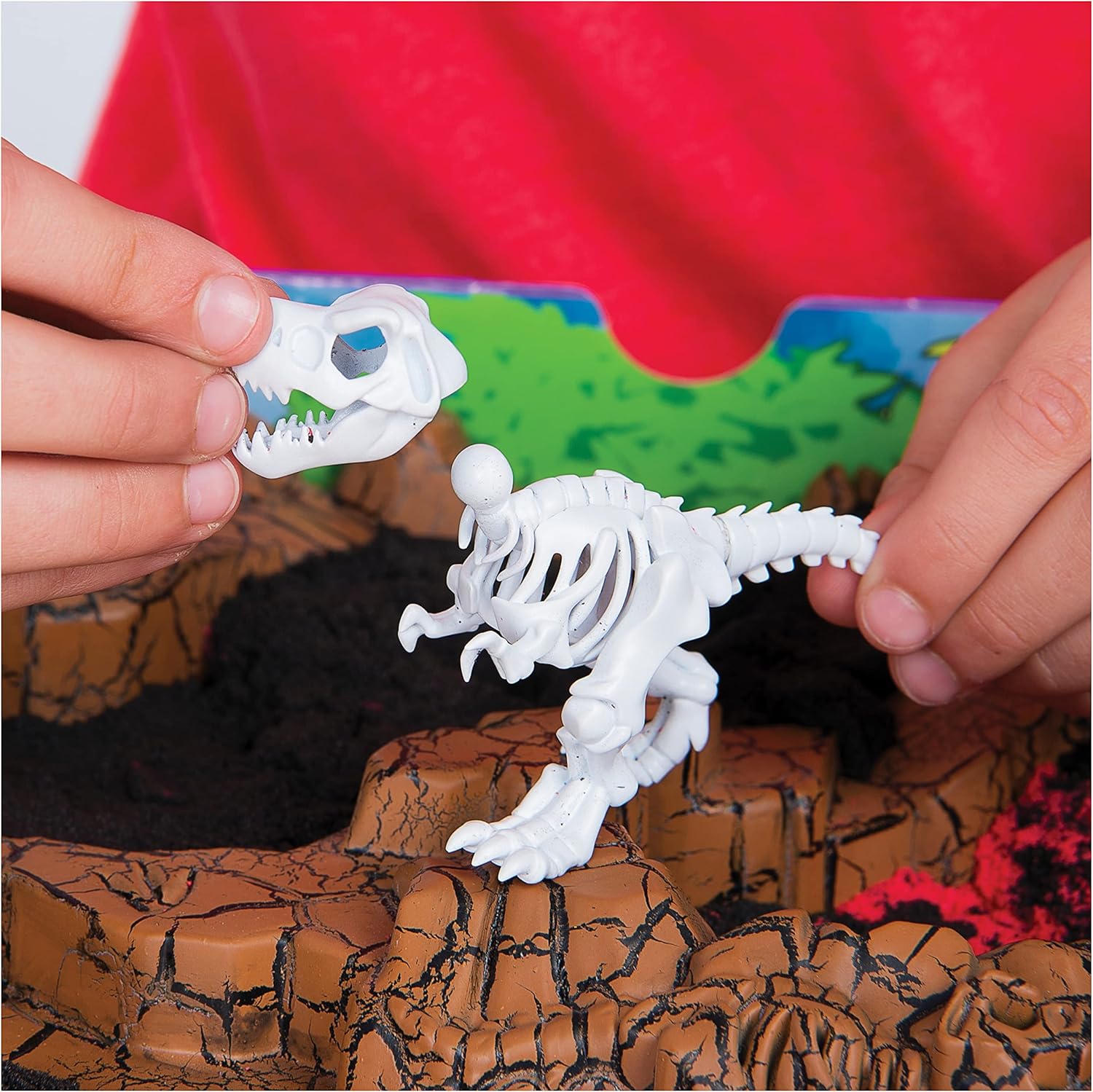 SPIN MASTER KINETIC SAND DINO DIG PLAYSET