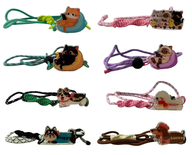 Dog & Cat Backclip Phone Holder With Sling Strap