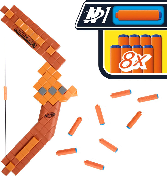 HASBRO NERF MINECRAFT BOW DART BLASTER