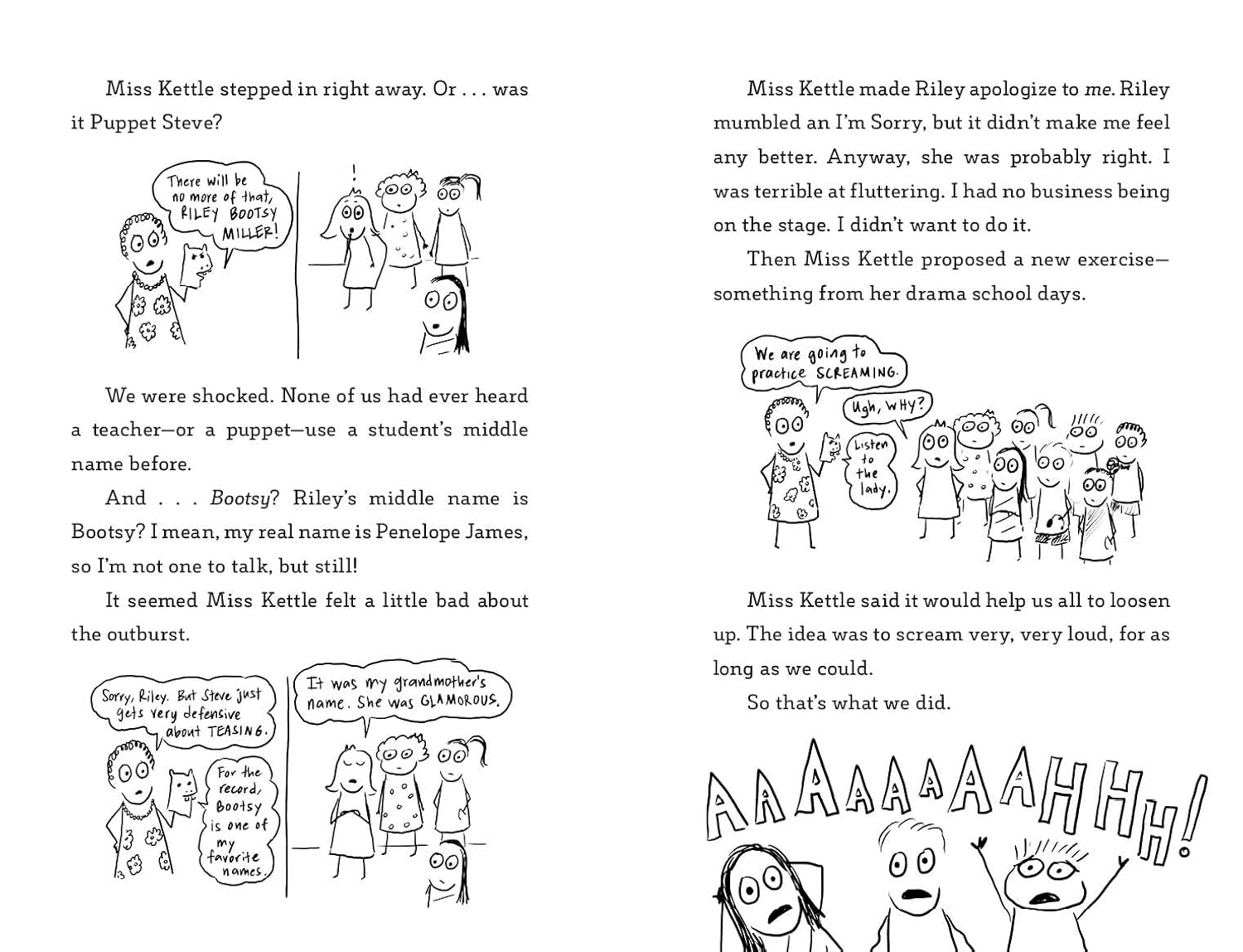 Penny Draws a School Play by Sara Shepard 
