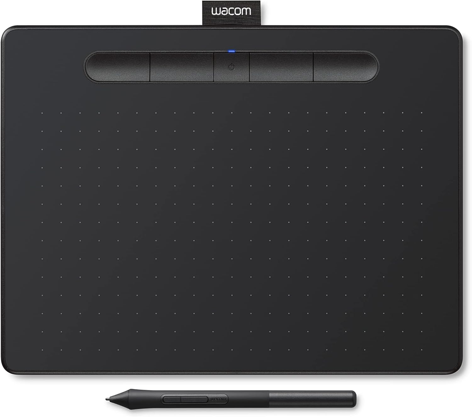 Wacom CTL-6100WL/K0-CX Intuos Wireless Medium Creative Pen Graphics Drawing Tablet, Black