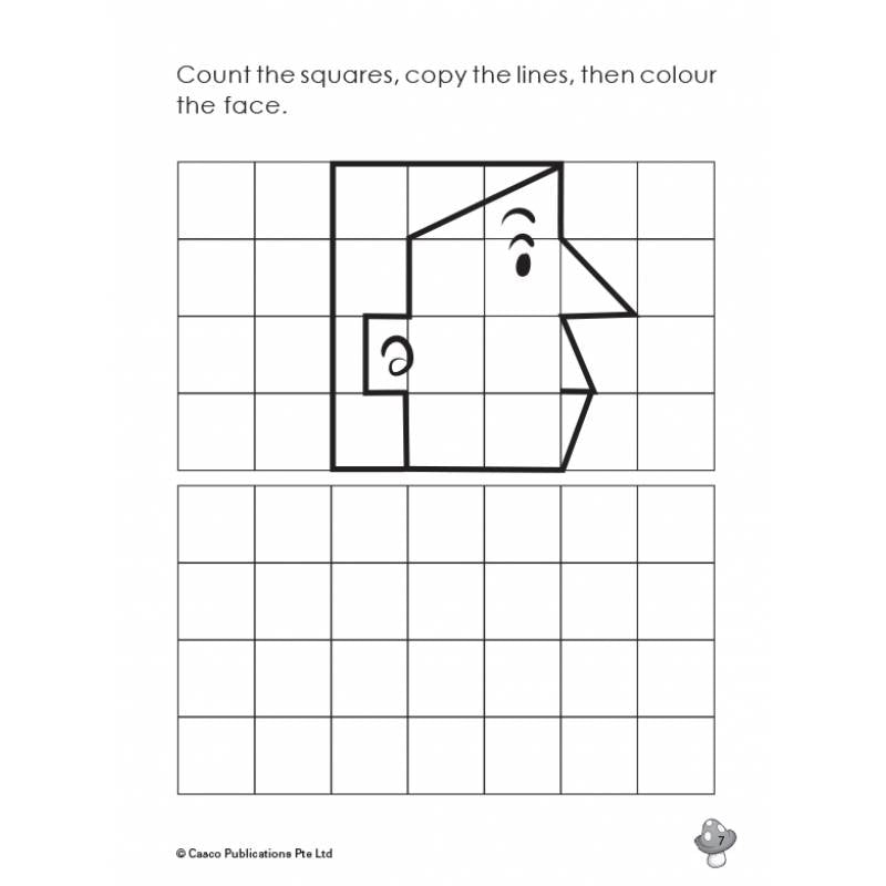 Preschool Draw with Me for Ages 4-6 Book 1: Heads and Faces