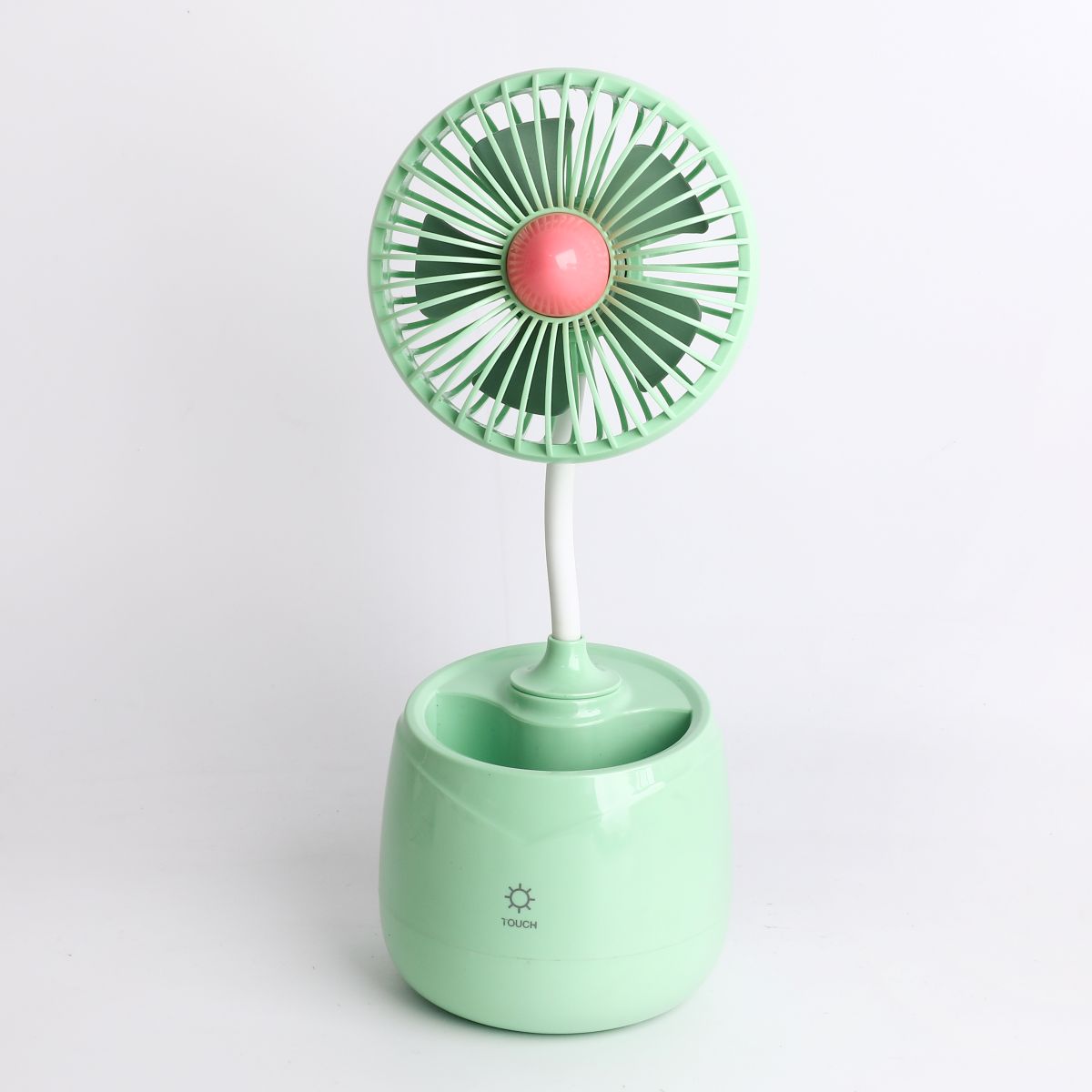 Desk fan with Front Pen Holder 