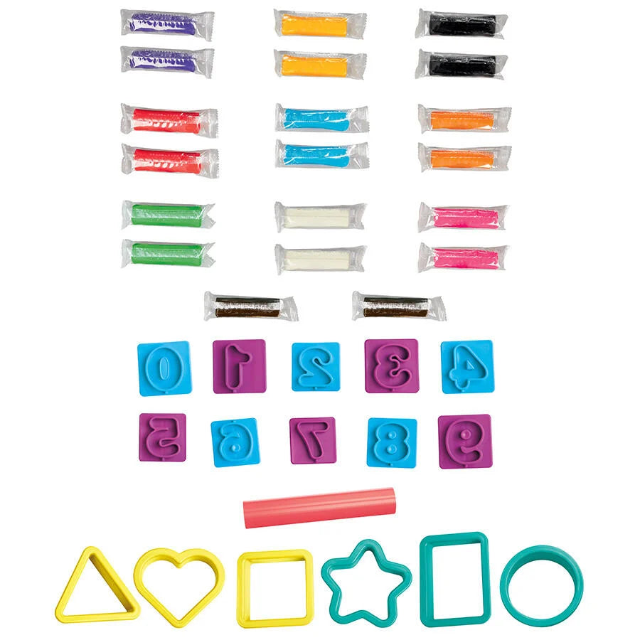 HASBRO PLAYDOH NUMBERS AND SHAPES PLAYSET