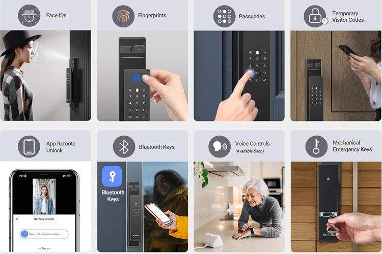 EZVIZ DL50FVS Face Recognition Smart Lock Video Intercom