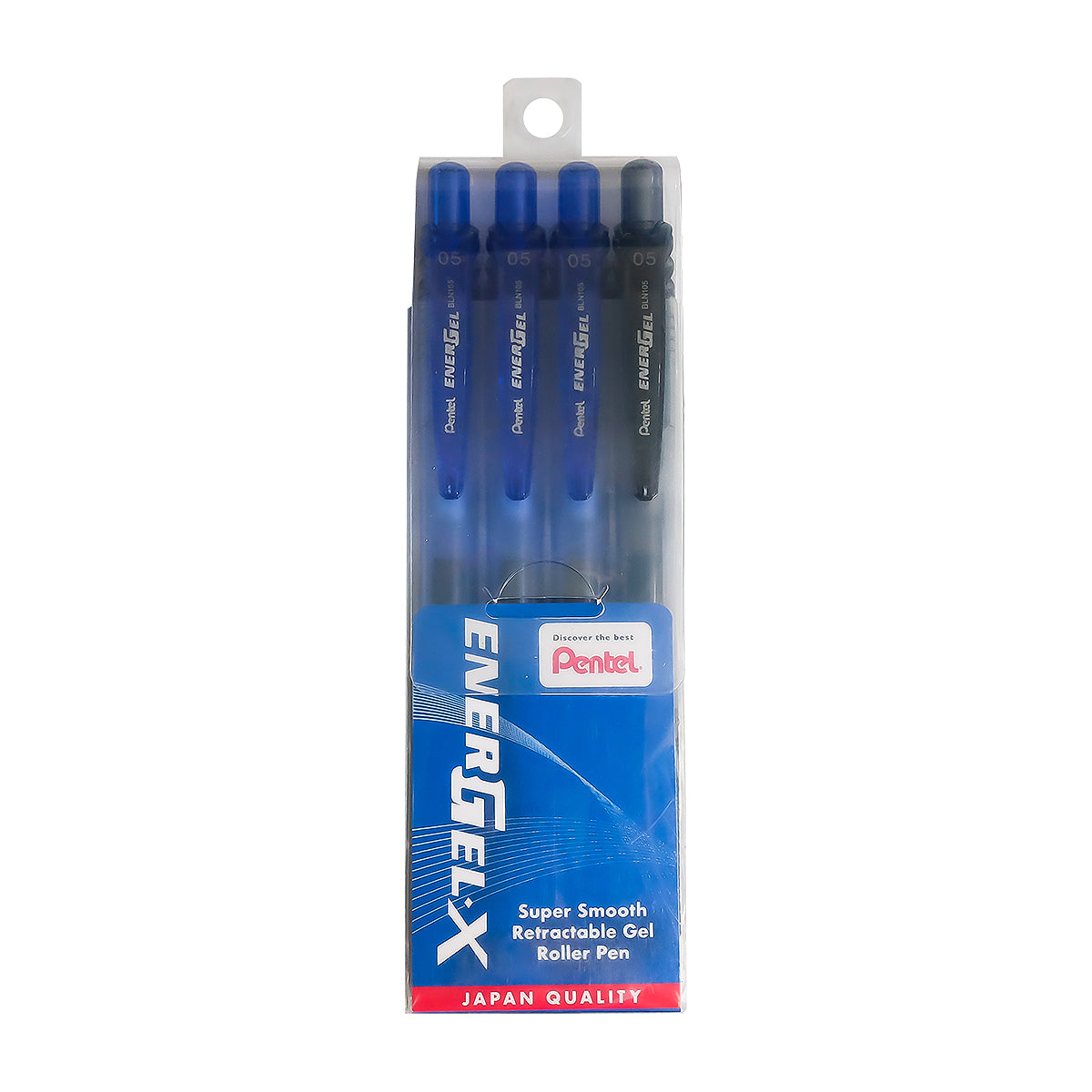 PENTEL Energel 0.5Mm Value Pack Bln105-4