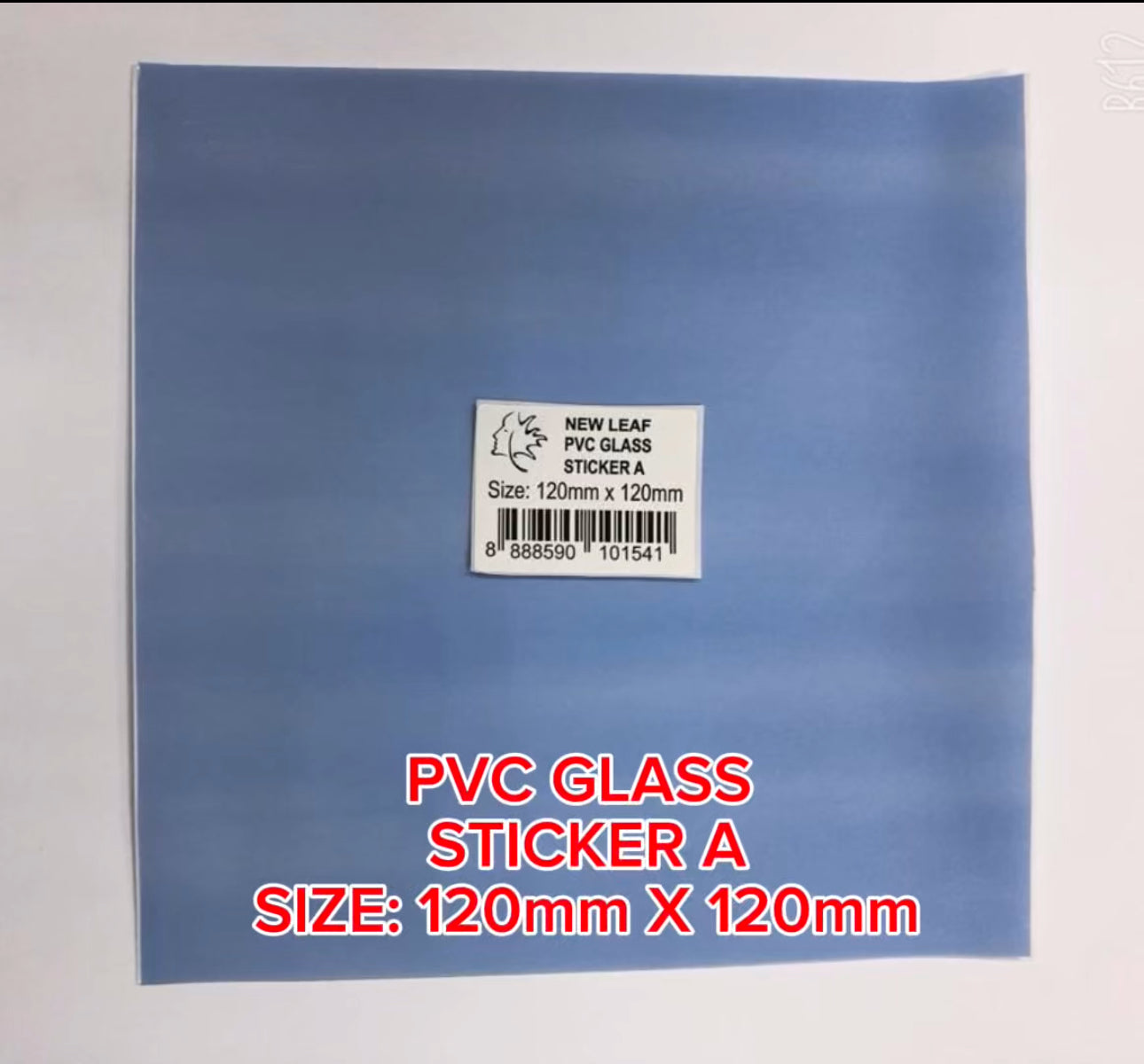 PVC (Glass) Sticker A