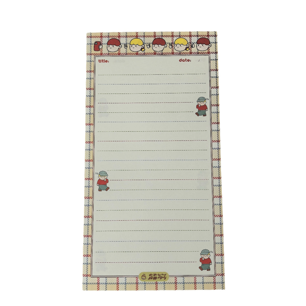A5 Memo Pad 50'S - Lined Notes