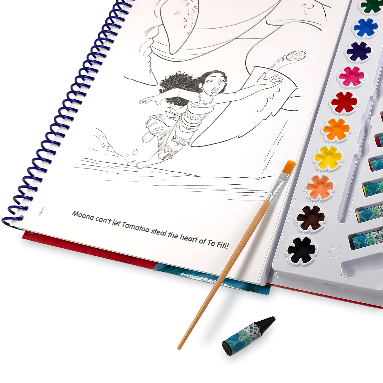 Disney Moana Deluxe Poster Paint & Color