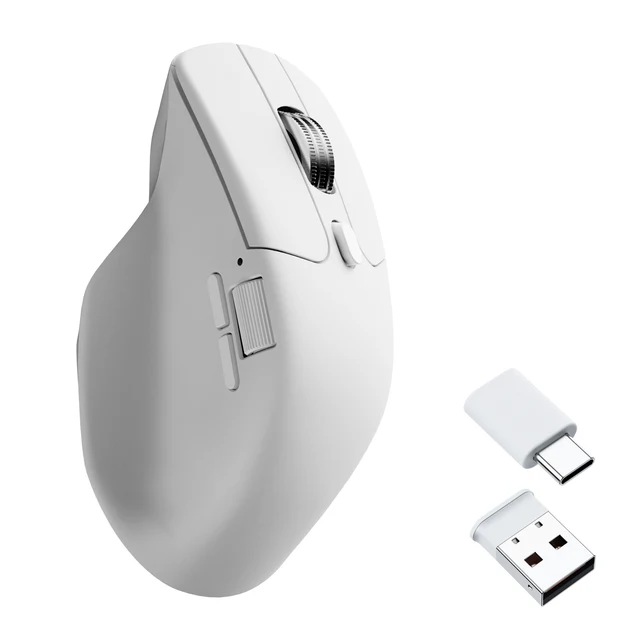 Keychron M6 Wireless Mouse White - KYCN-M6S-A24