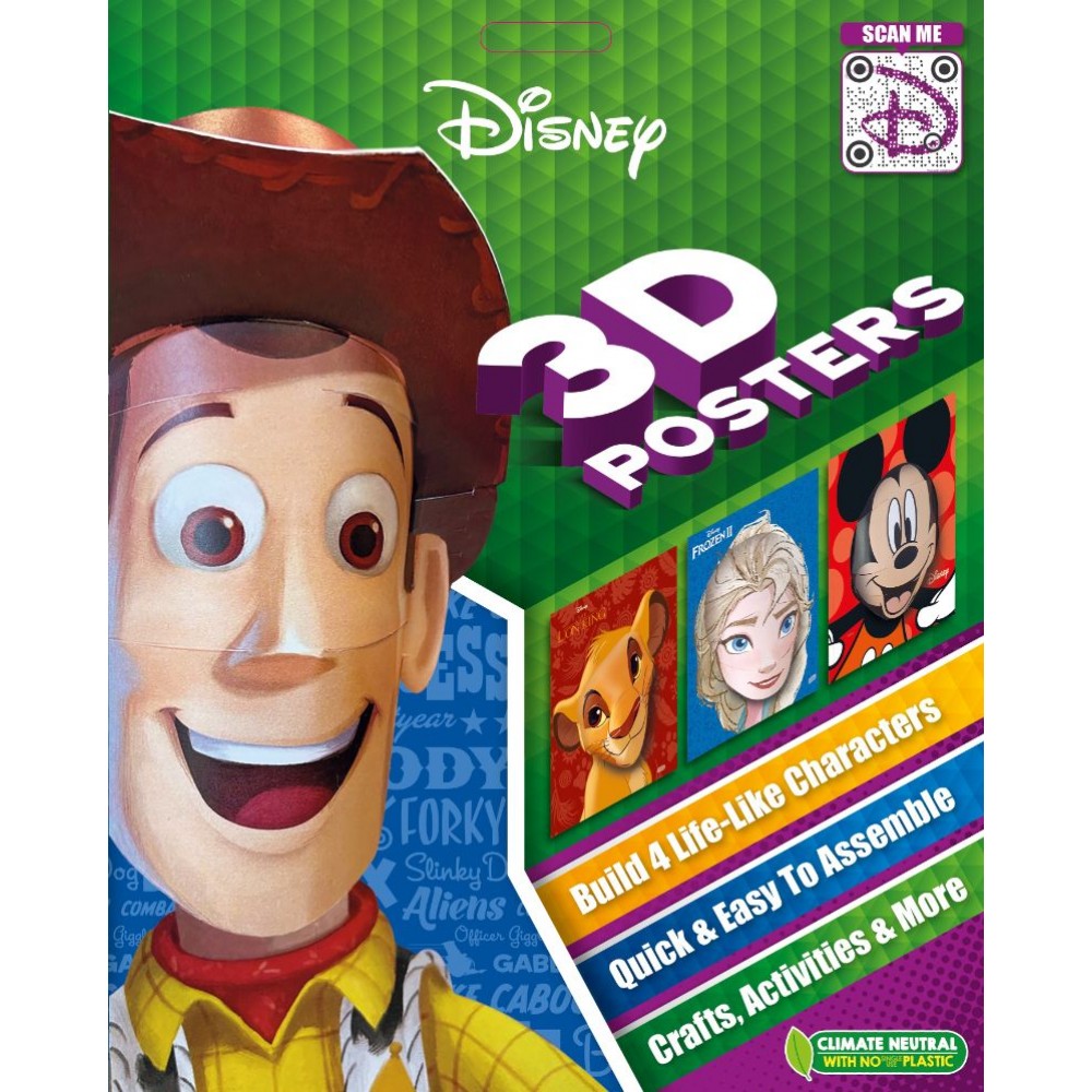 Disney Classics: Pop Heads - 3D Crafts