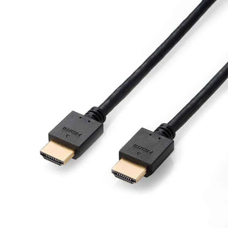 Elecom DH-HD14E20BK2 Ver 1.4 High Speed HDMI Cable 2m (Black)