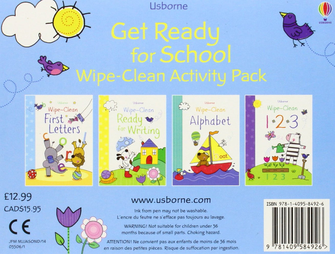 Wipe Clean: First Letters