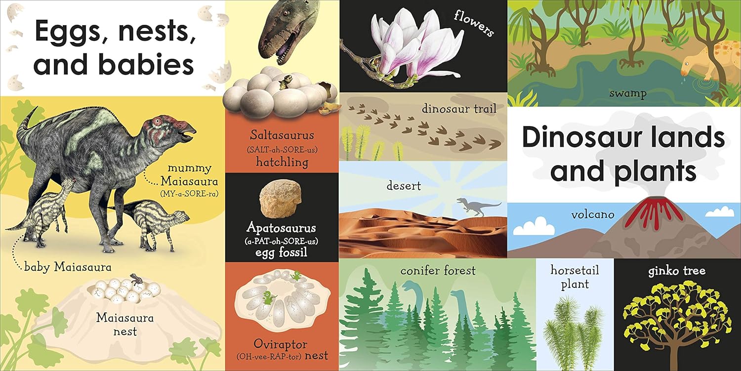 100 First Dinosaur Words
