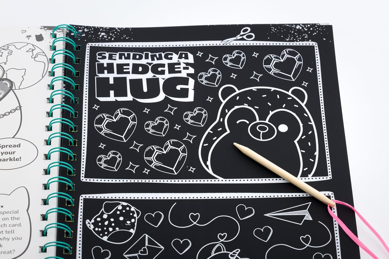 Bookoli - Original Squishmallows Scratch Art Doodles