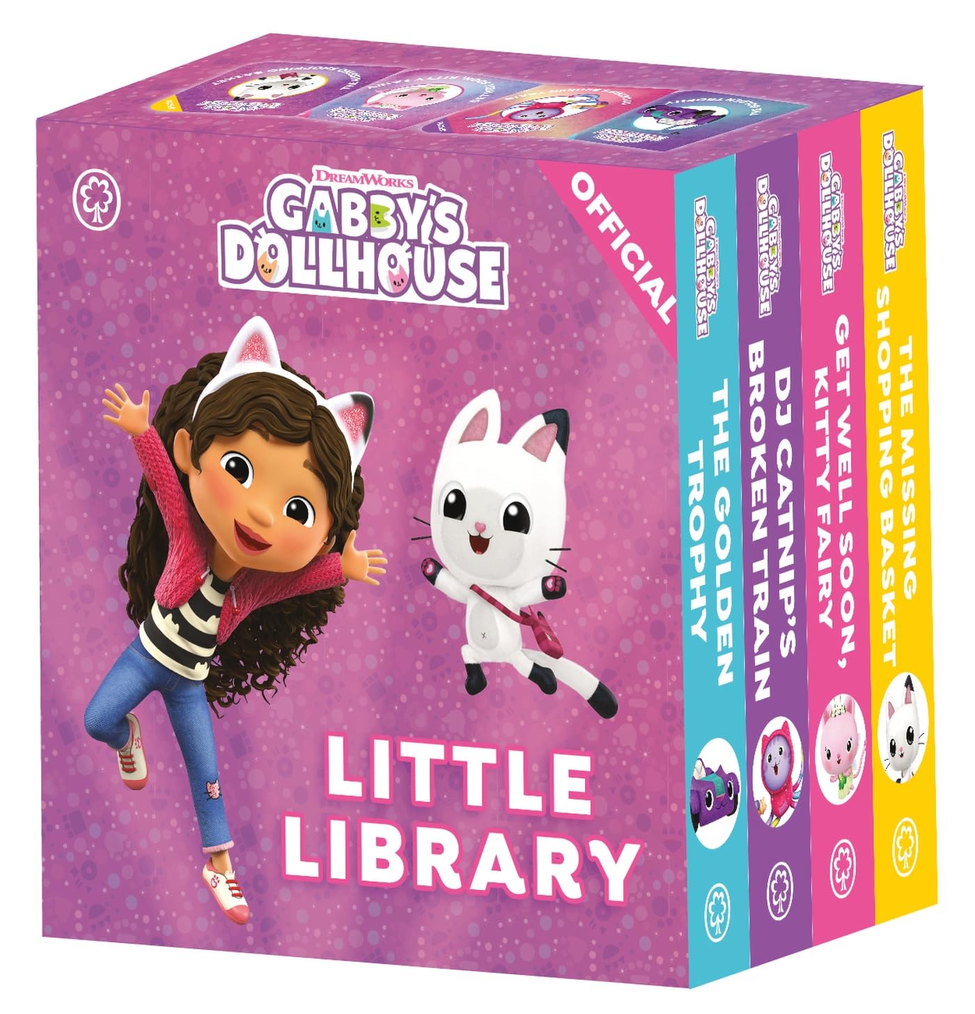 DreamWorks Gabby's Dollhouse Boxset (Little Library) Board Book