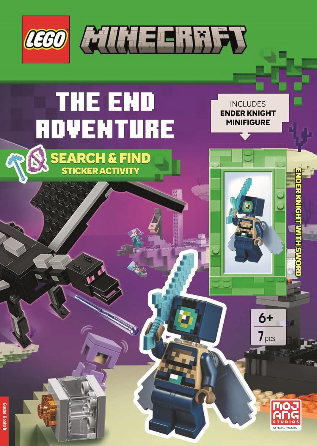 LEGO® Minecraft™: The End Adventure Search & Find Sticker Activity Book (Paperback)