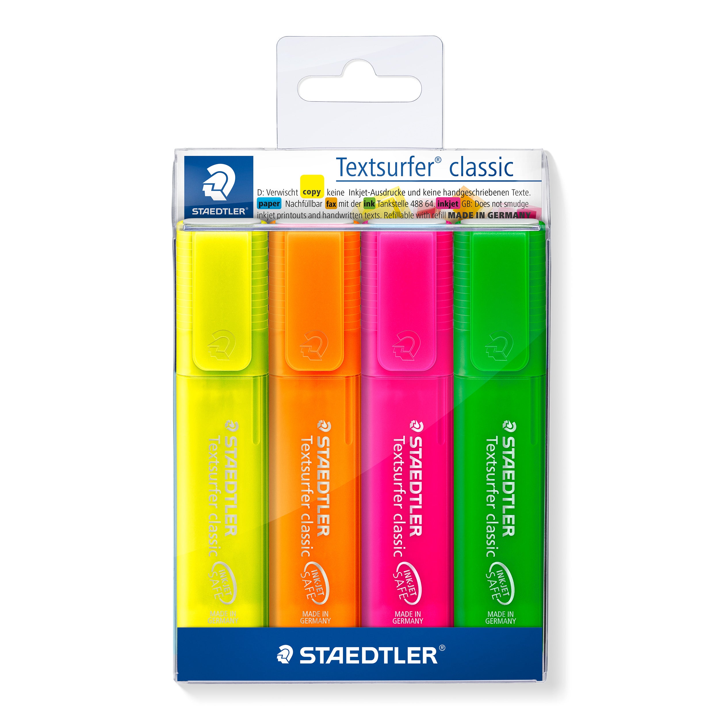 STAEDTLER 364 P WP4 HIGHLIGHTER - RAINBOW 