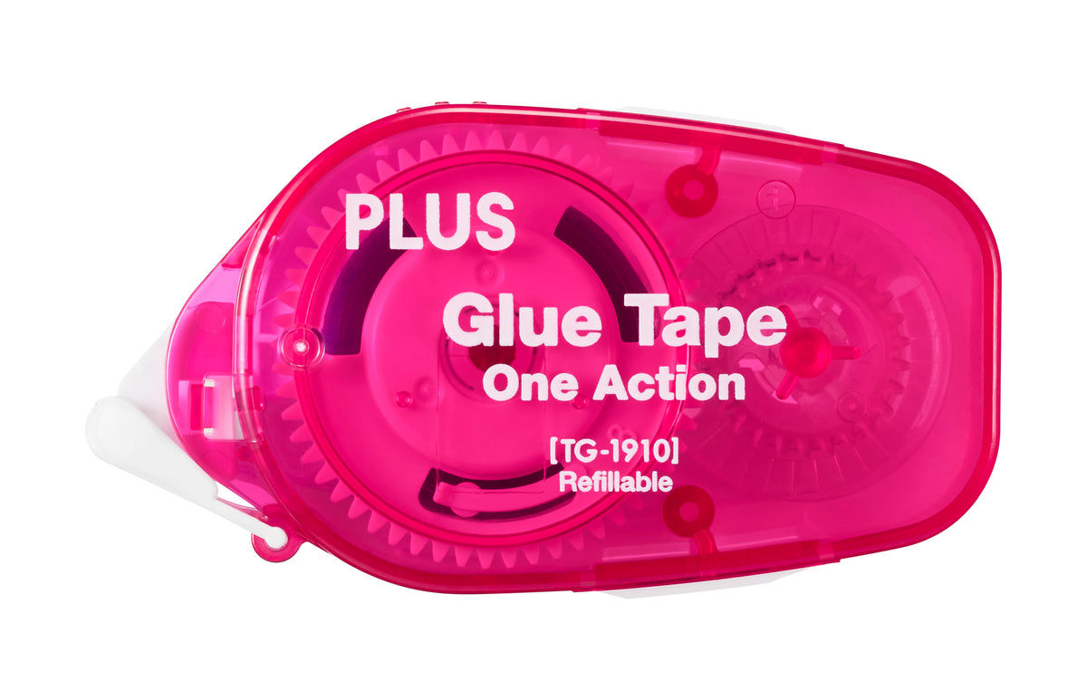 PLUS ONE ACTION GLUE TAPE 6MMX8M PINK