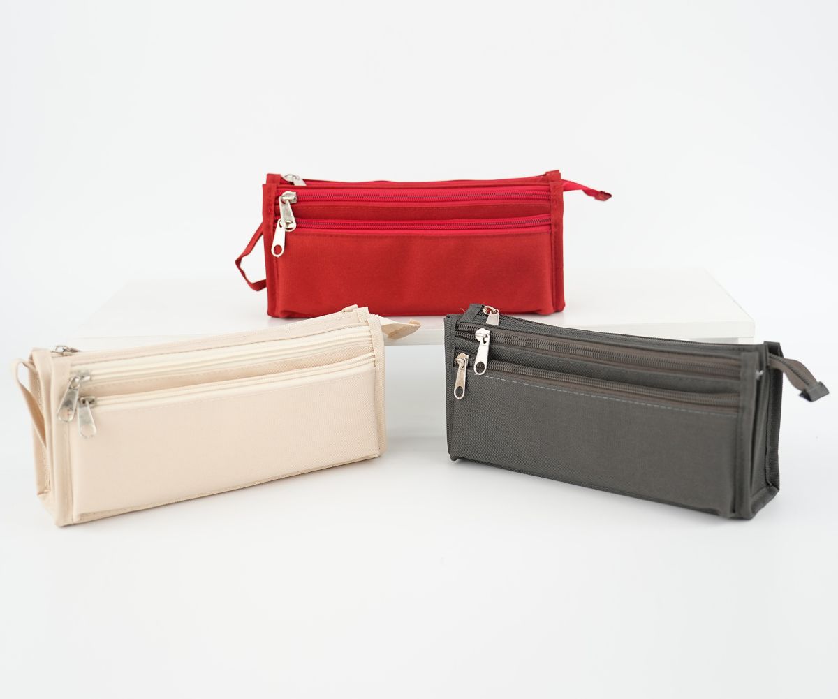 GZ AB POLY PCL BAG 3ZIP 20*10*7 A3337