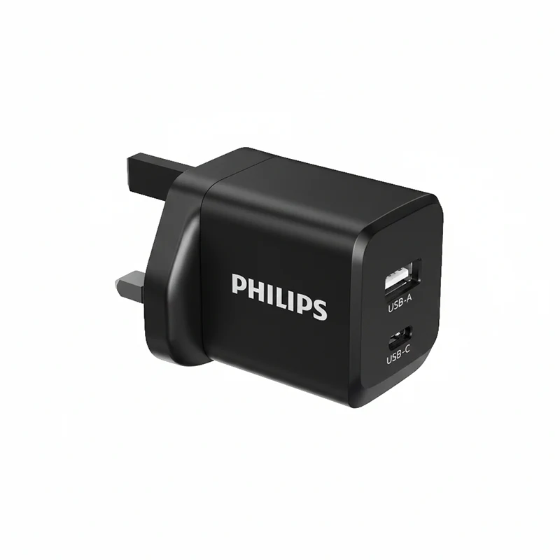 Philips DLP5322CB/05 30W GaN Wall Charger QC30W PD30W (Black)