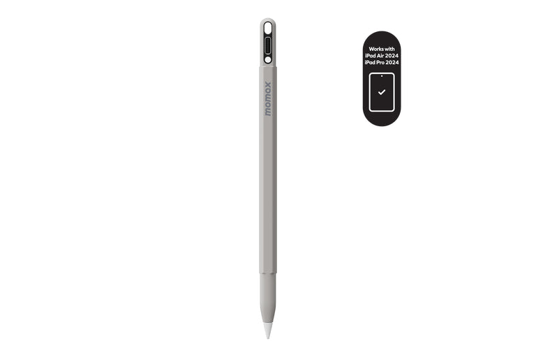 Momax Mag.Link Pop Magnetic Active Stylus Pen (Grey)