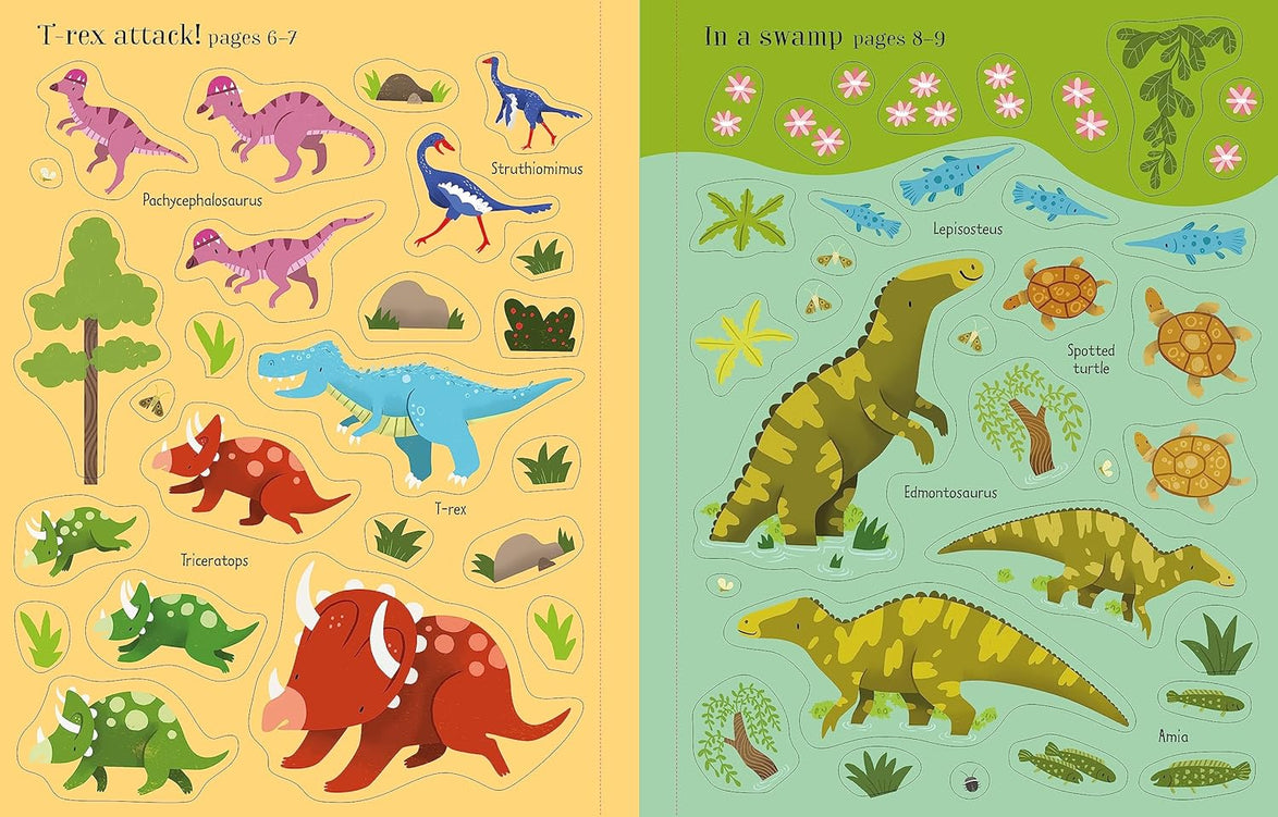 First Sticker Book: Dinosaurs