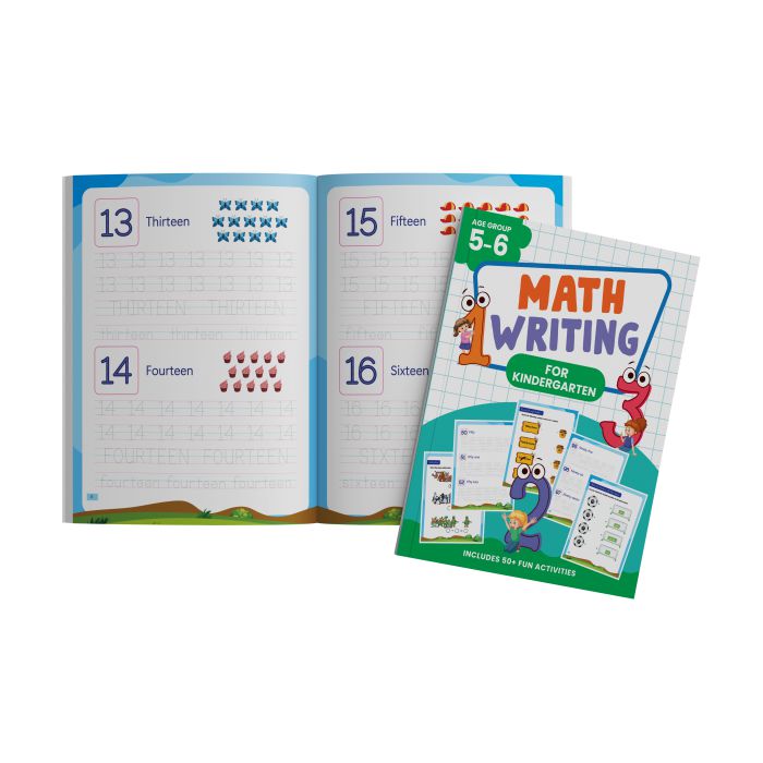 Math Writing For Kindergarten (Age 5-6)
