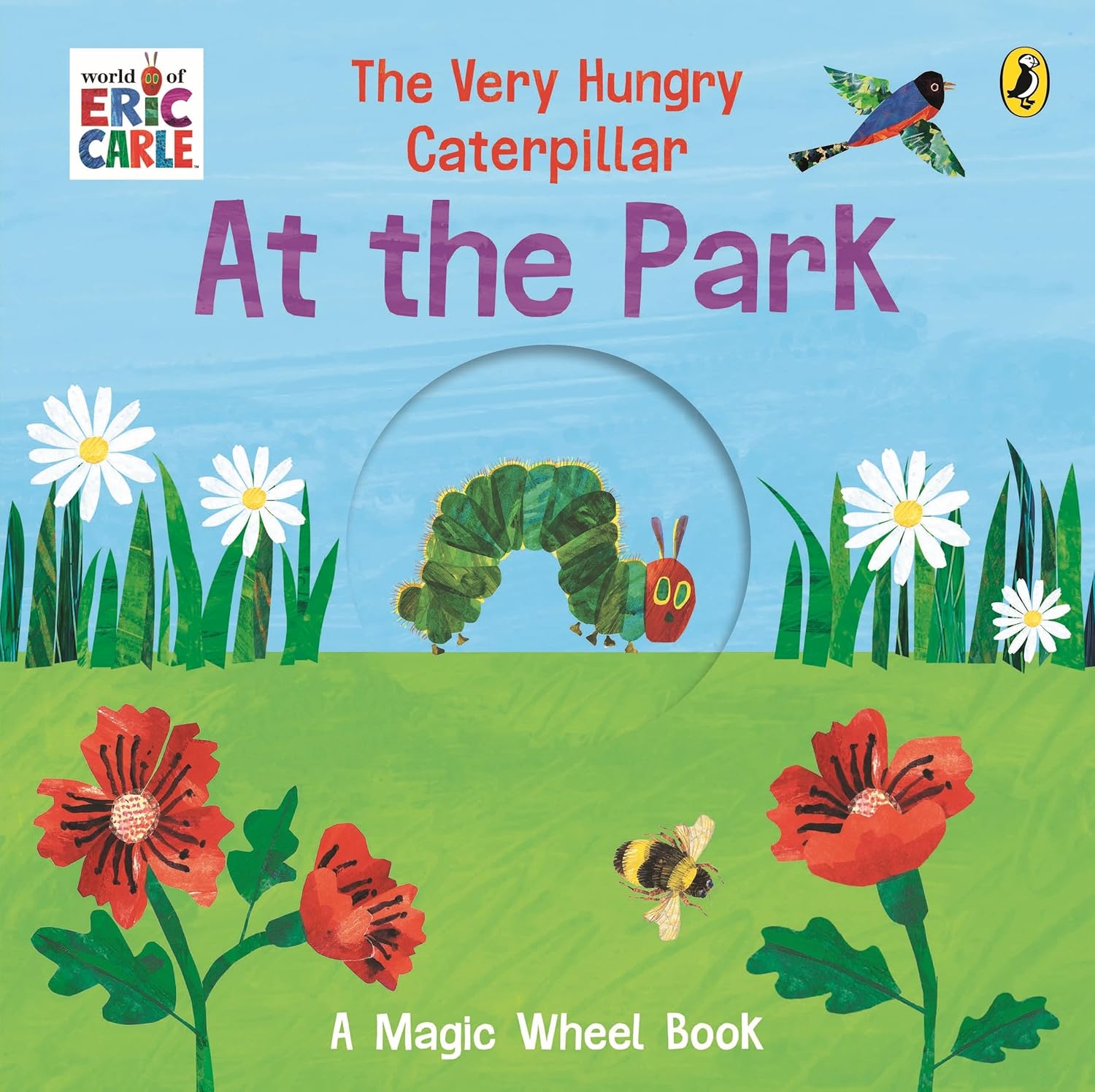 The Very Hungry Caterpillar – At the Park: A Magic Wheel Book (Board Book)