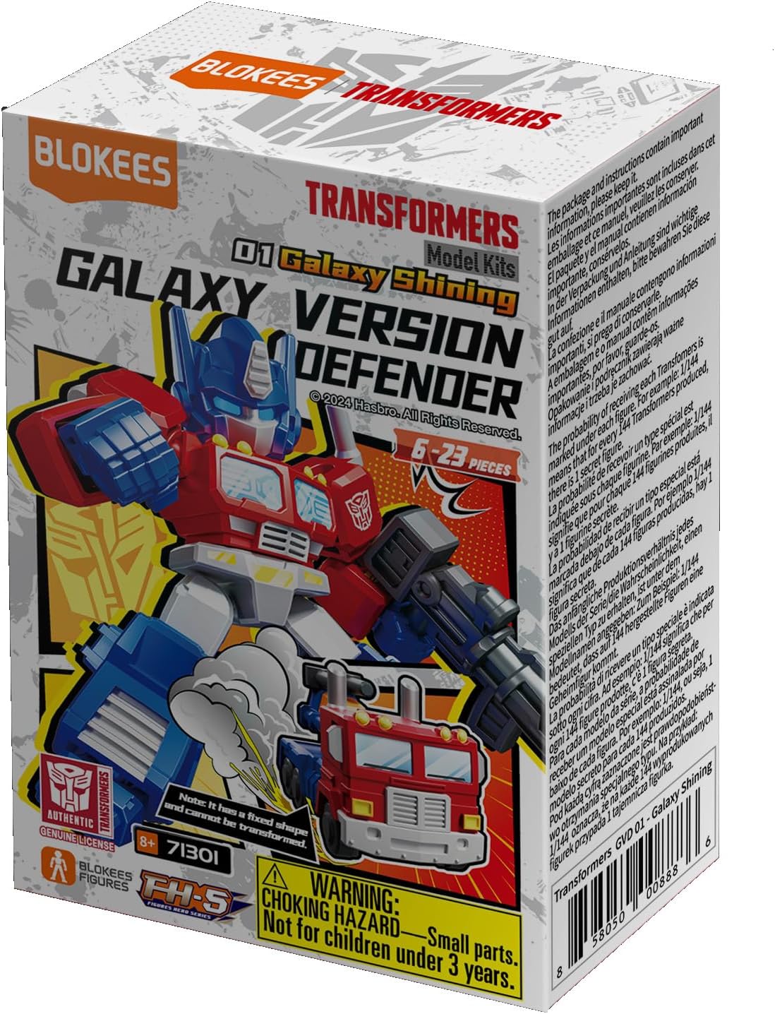 Blokees Blindbox Transformer Galaxy Version Defender