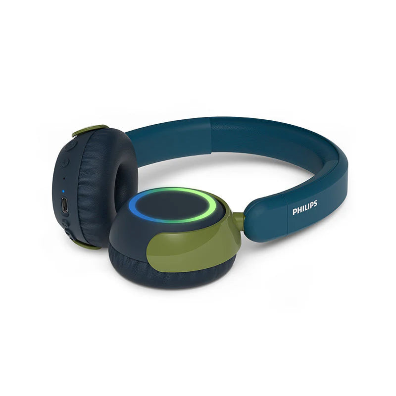Philips TAK4200CT/00 Kids Wireless On-Ear Headphones - Chrystal Teal
