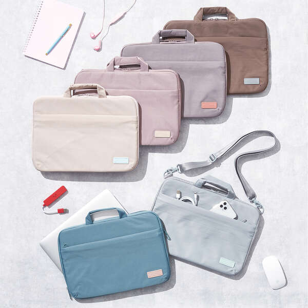 BM-OF07 Elecom 14" Off Toco PC Inner Bag Misty Purple