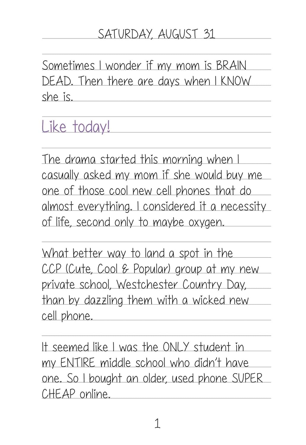 Dork Diaries 1 Full-Color Edition: Tales from a Not-So-Fabulous Life (Hardcover)