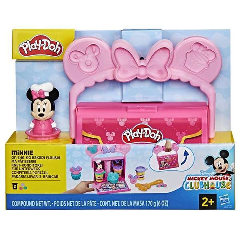 HASBRO PLAYDOH DISNEY JUNIOR ON THE GO PLAYSET ASSORTED