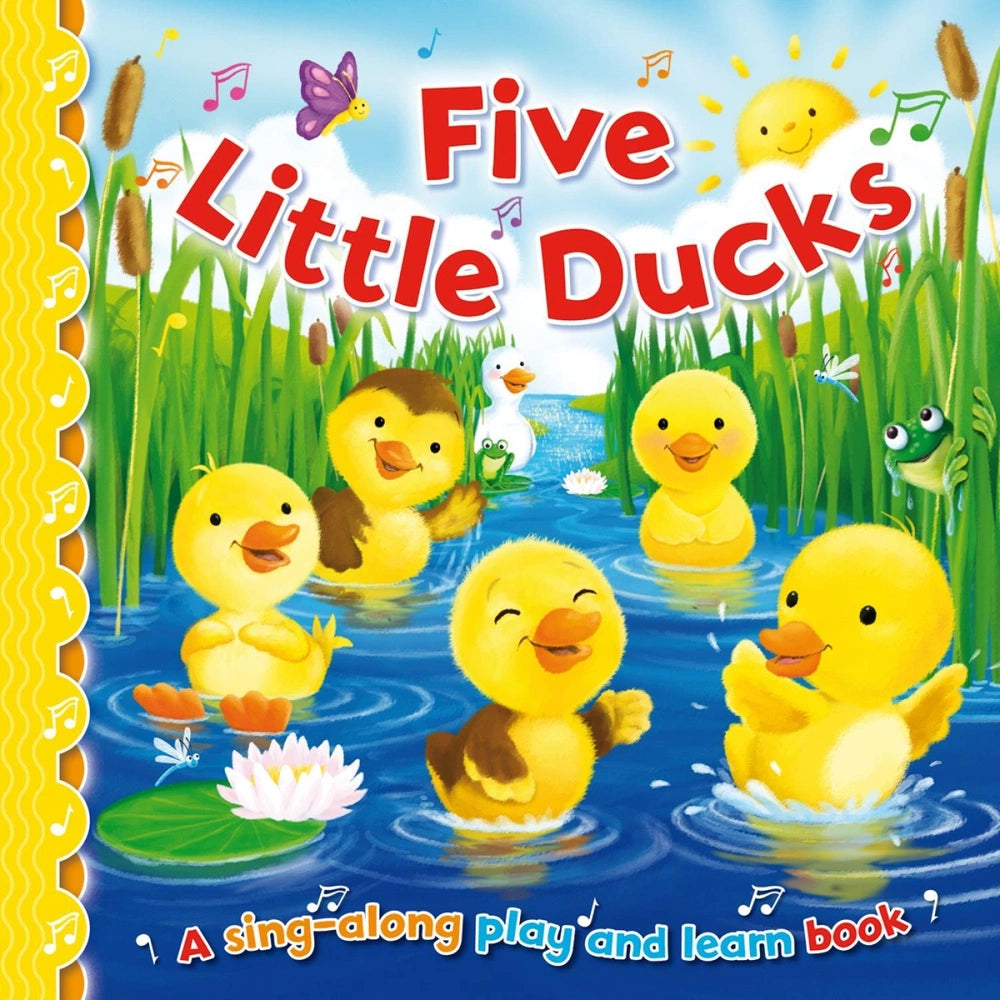 Sing-Along Play and Learn - Five Little Ducks (Board Book)