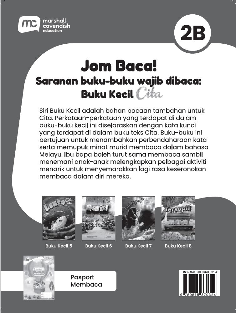 Malay Language For Pri Schools (MLPS) (Cita) Small Reader & Reading Passport Bundle P2B