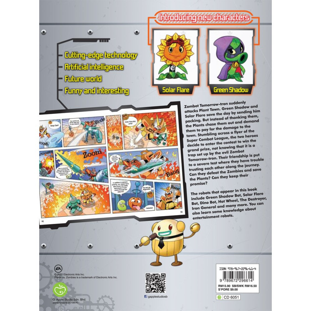 Plants vs Zombies Robots Comic Super Combat League 2