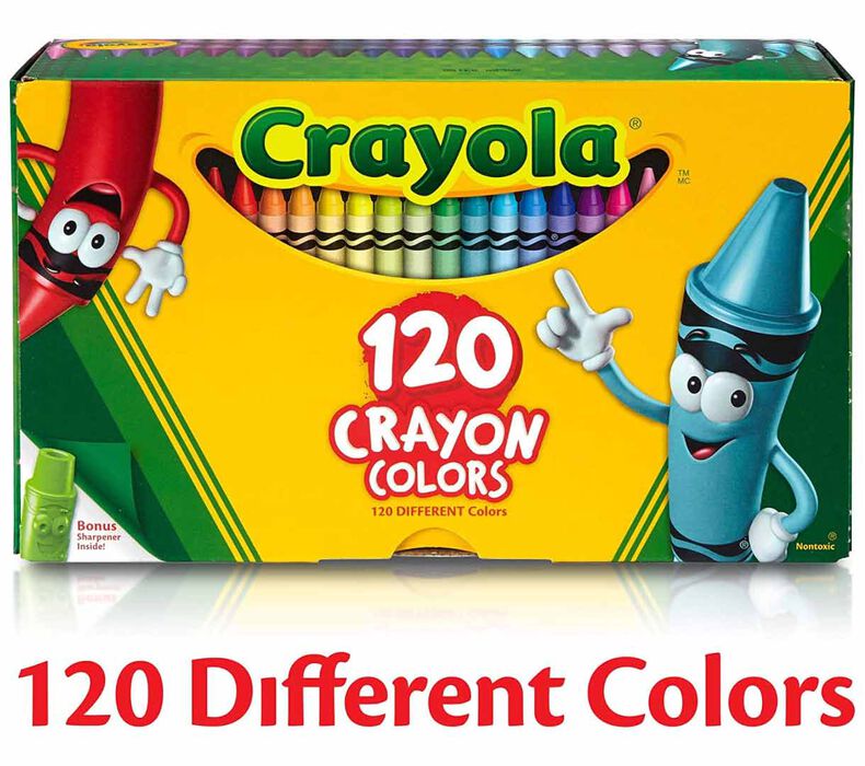 Crayola Crayons Mega Box 120'S 526920
