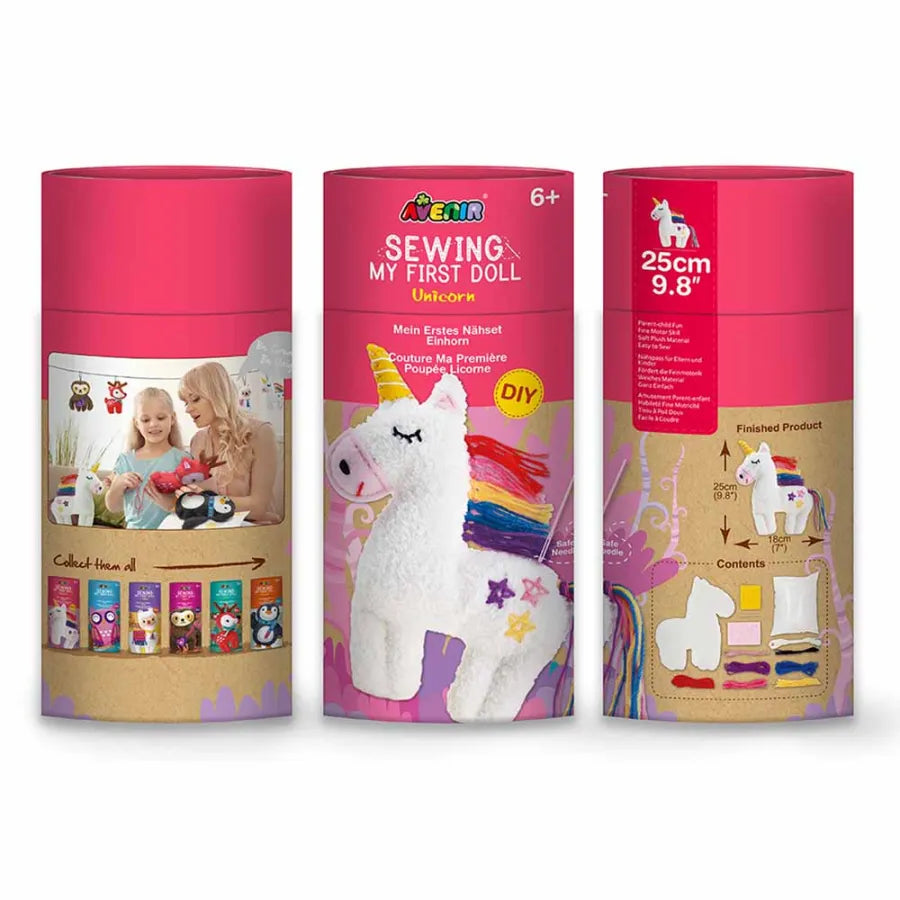 Avenir Diy Sewing Doll Unicorn