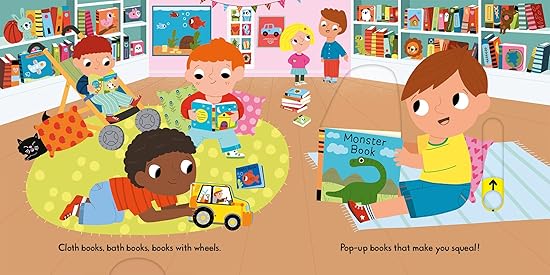 Busy Bookstore: Push, Pull, Slide (Busy Books) – Board Book