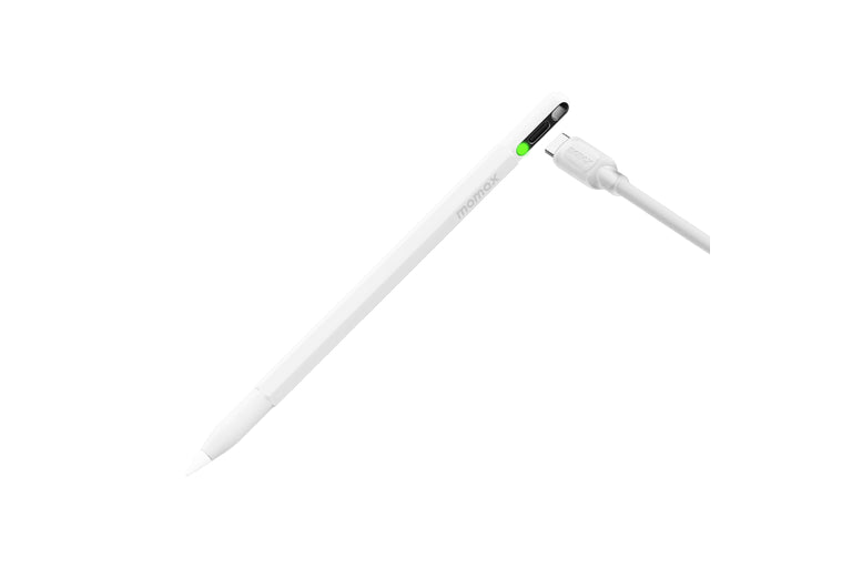 Momax Mag.Link Pop Magnetic Active Stylus Pen (White)