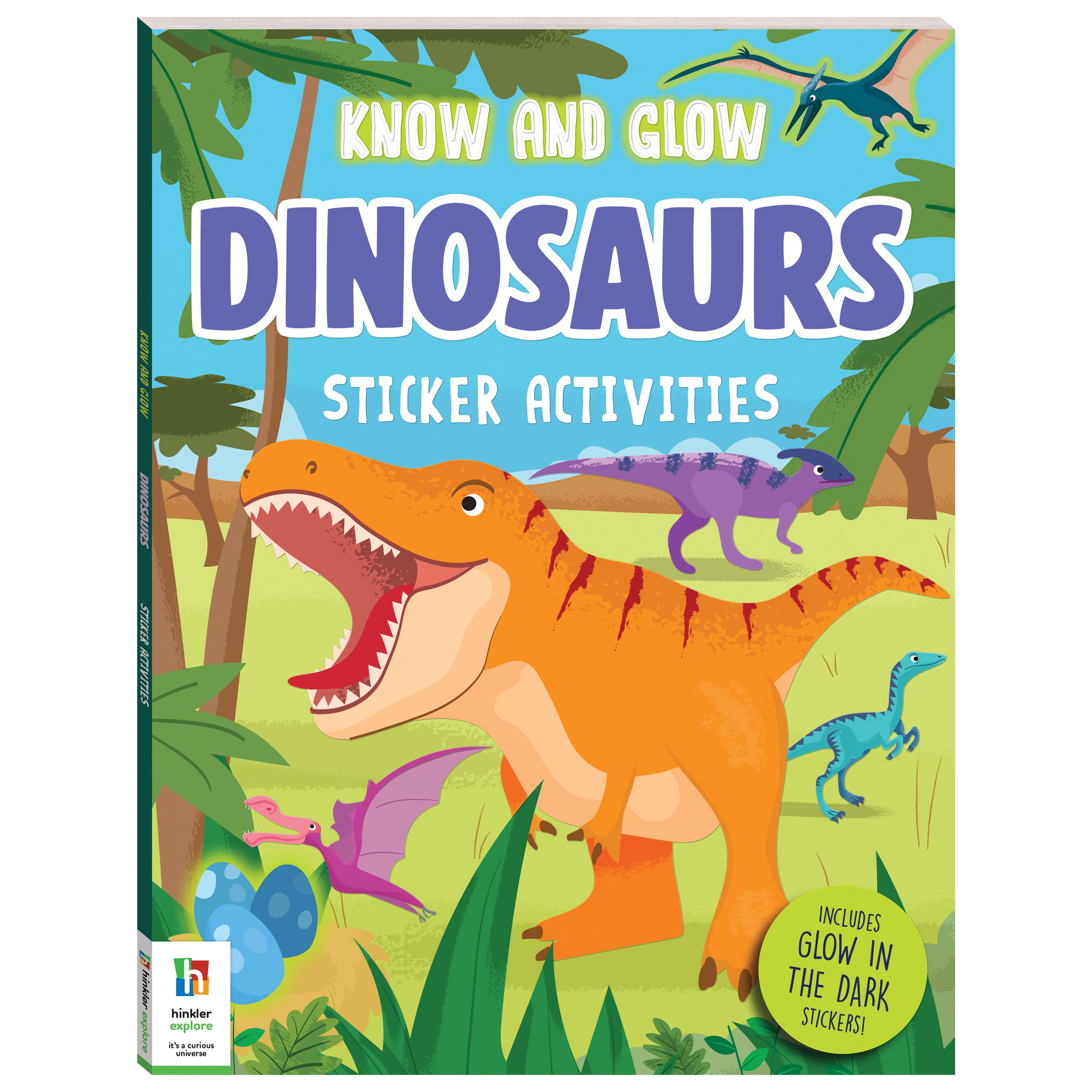 Know And Glow: Sticker Activities Dinosaurs
