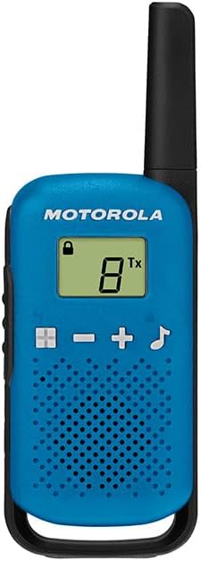 Motorola TalkAbout T42 License Free Two-way-Radio (Walkie Talkie), 4KM Twin Radio Pack
