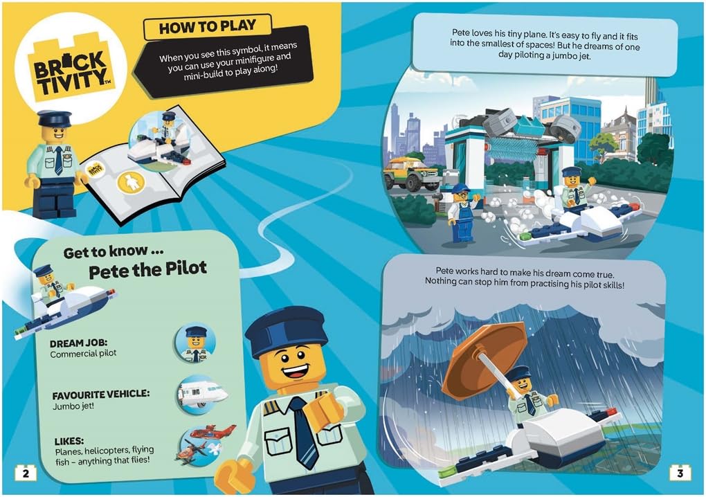 LEGO® City: Let's Fly Activity Book