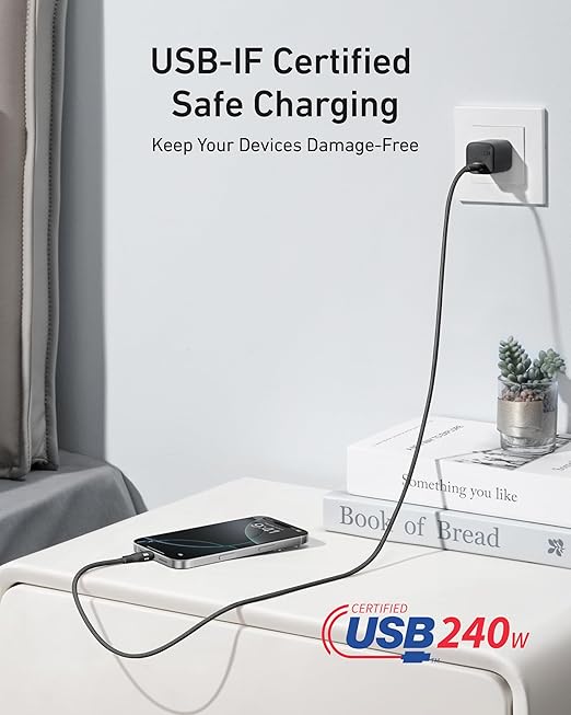 Anker USB-C to USB-C Cable 240W - 1.8m