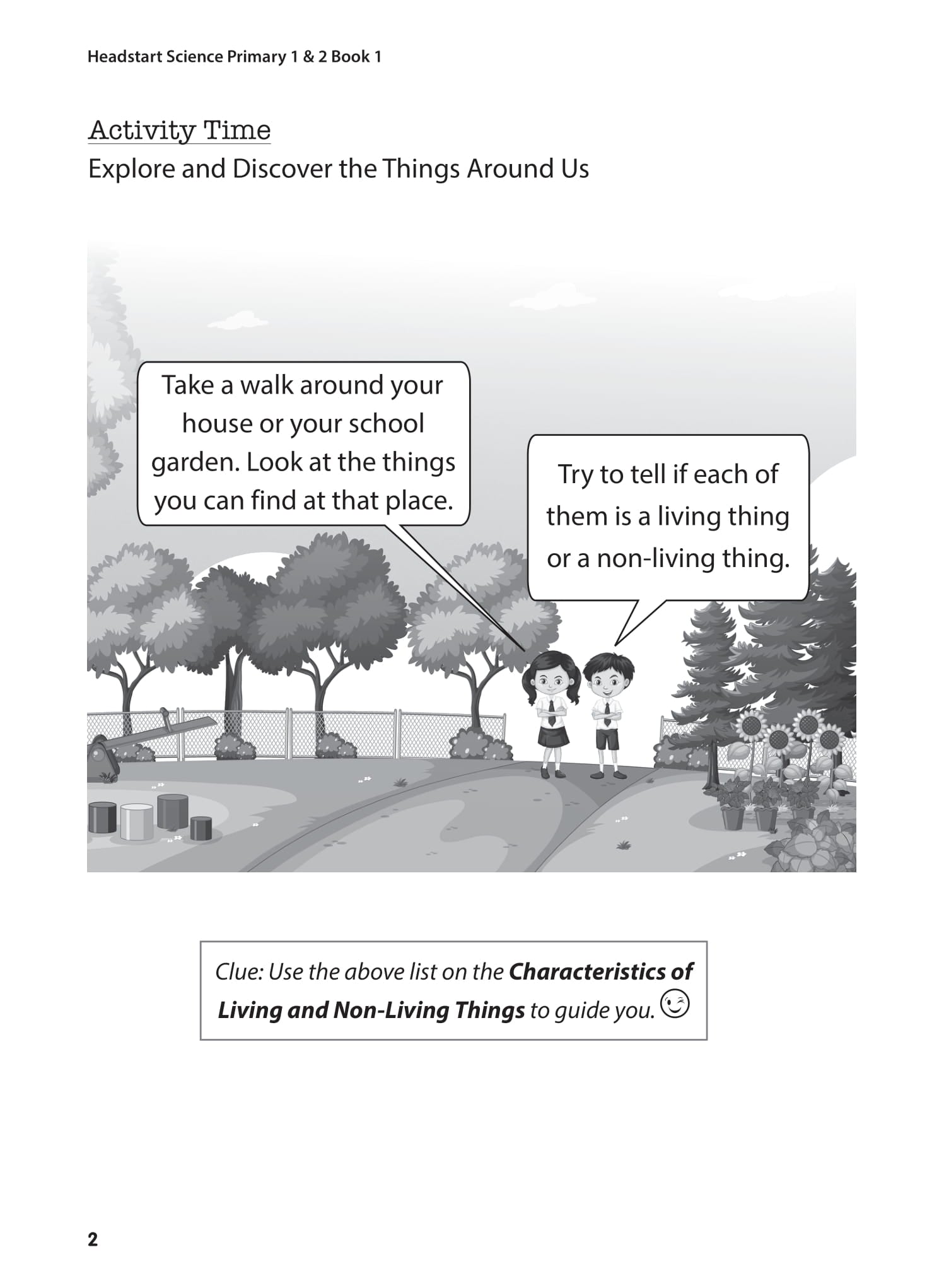 Headstart Science Primary 1 & 2 Book 1