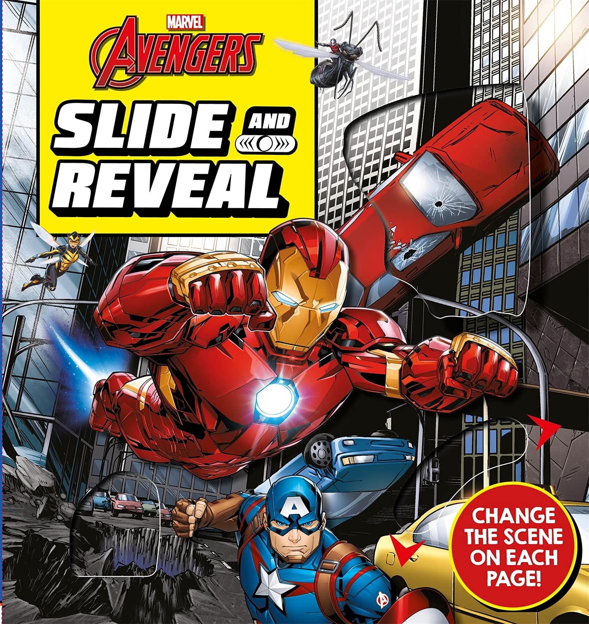 Marvel Avengers: Slide and Reveal (Activity Board Book)