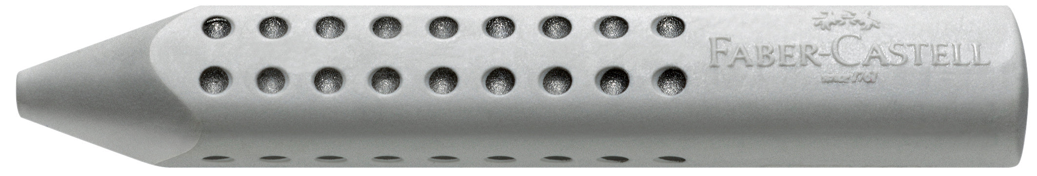 Faber-Castell Grip 2001 PVC Eraser, Grey-187100