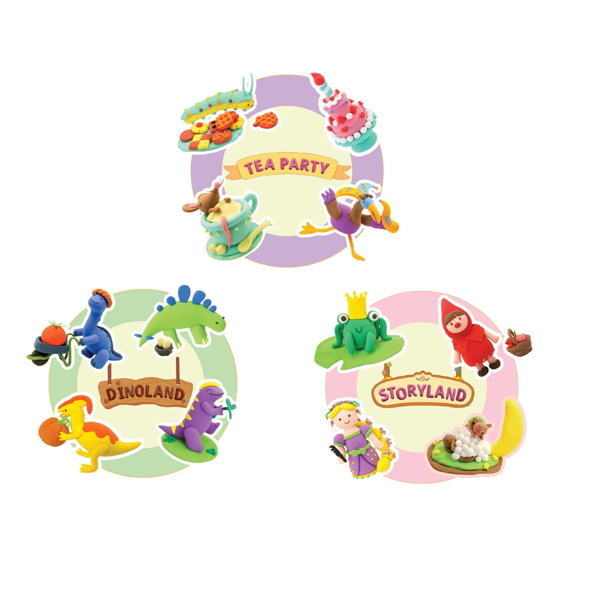 Craftpura Clay Large Kit Tea Party