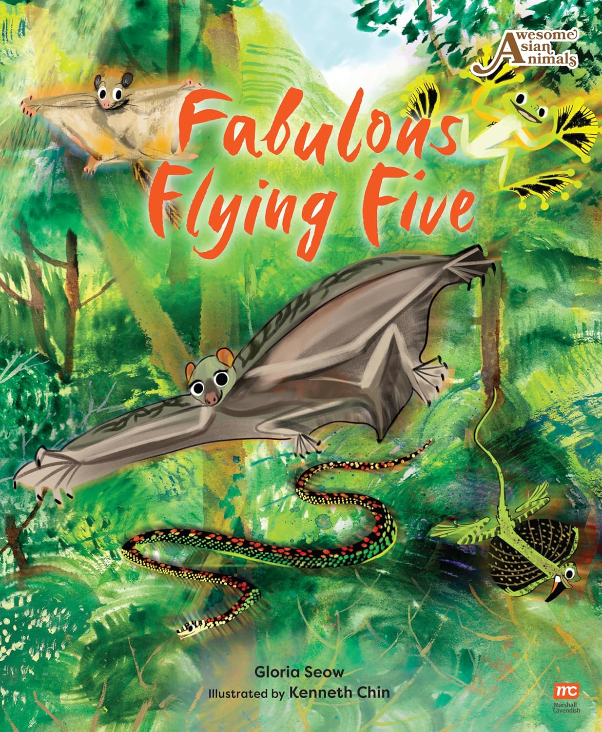 Awesome Asian Animals: Fabulous Flying Five